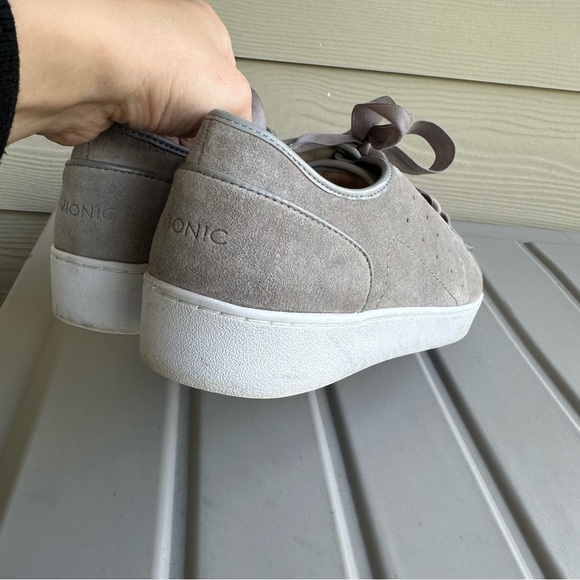Vionic Keke Suede Upper Casual Supportive Sneakers Gray Size 8.5 Women’s - Picture 5 of 10